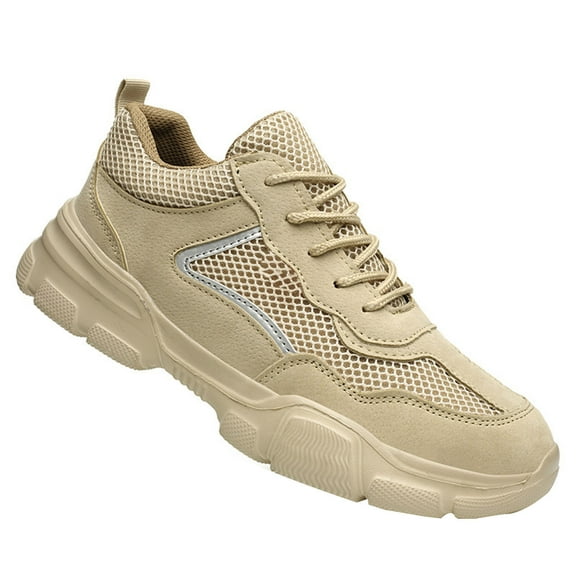 Safety Shoes Men Women Lightweight Work Shoes Slip Resistant Protective Shoes Breathable Steel Toe Shoes Puncture Proof