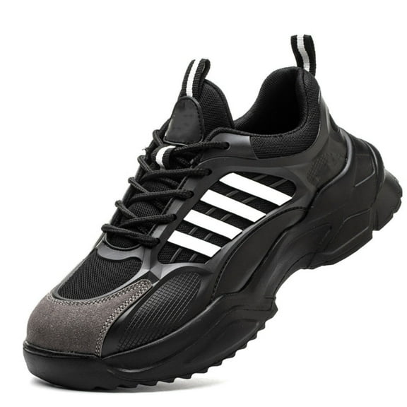 Safety Shoes Men Women Waterproof Work Shoes Lightweight Comfort Fashion Anti-Smashing Steel Toe Shoes EU 36-46
