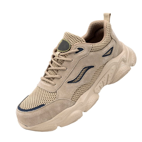 Safety Shoes Men Women Work Shoes Lightweight Steel Toe Cap Shoes Breathable Non-Slip Work Trainers EU 37-47