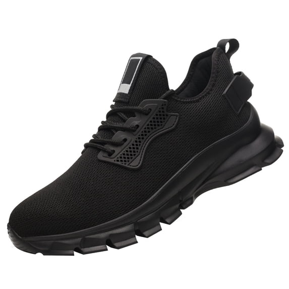 Safety Shoes Men's Lightweight Work Shoes Breathable Steel Toe Shoes Non-Slip Air Cushioning 7.5-11.5