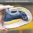 thumbnail image 1 of Safety Shoes Men's Lightweight Work Shoes Breathable Steel Toe Shoes Slip Resistant Sporty Protective Shoes EU 36-46, 1 of 7