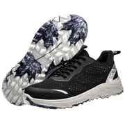 Safety Shoes Mens Lightweight Work Shoes Breathable Steel Toe Shoes Slip Resistant Sporty Protective Shoes EU 38-45