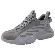 Safety Shoes Mens Lightweight Work Shoes Steel Toe Cap Sporty Sneakers Anti-Smashing Comfortable 6-10.5