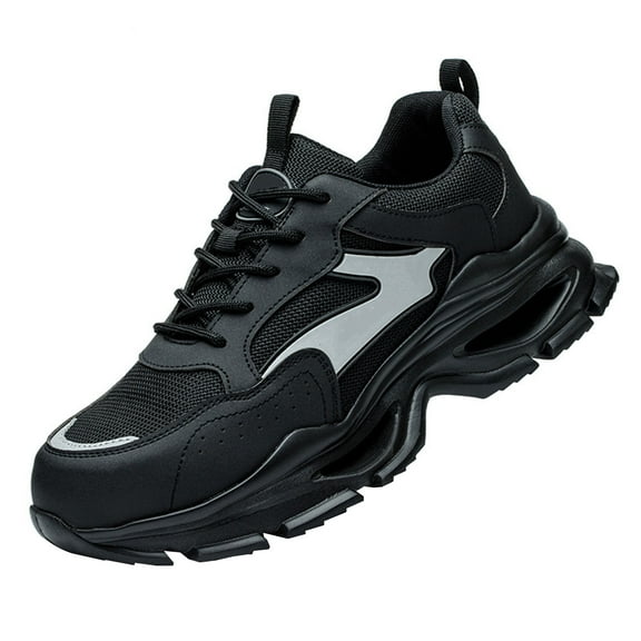 Safety Shoes Men's Work Shoes Women's Lightweight Steel Toe Shoes Breathable Non-Slip Protective Shoes