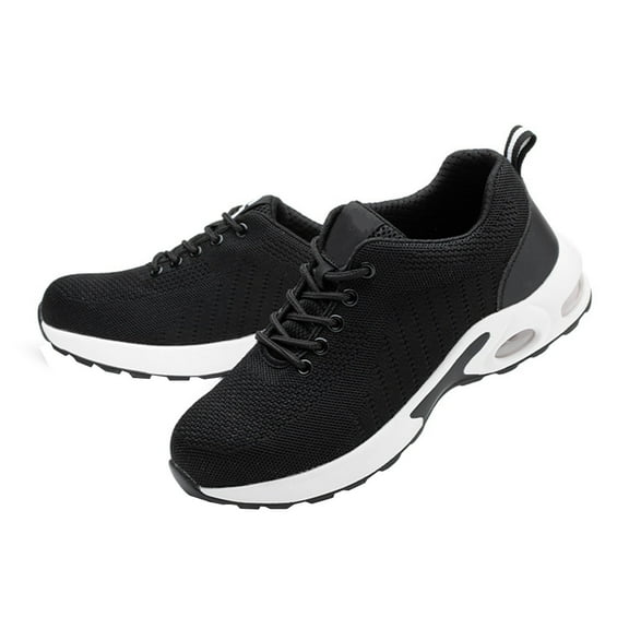 Safety Shoes Mens Womens Steel Toe Cap Work Shoes Lightweight Breathable Puncture Proof Safety Trainer