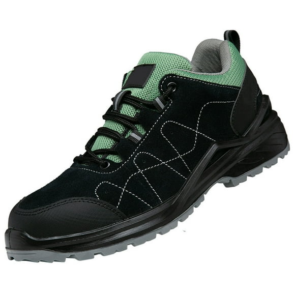 Safety Shoes Mens Womens Steel Toe Cap Work Shoes Lightweight Breathable Safety Trainer Non-Slip Puncture Proof 5-10
