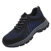 Safety Shoes Mens Womens Steel Toe Cap Work Shoes Lightweight Breathable Safety Trainer Puncture Proof