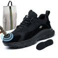 thumbnail image 1 of Safety Shoes Summer Shoes For Men Women Lightweight Comfortable Steel Toe Work Shoes With Anti-Slip, Anti-Puncture Construction Sneakers, 1 of 8