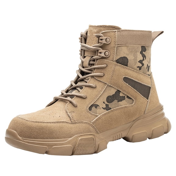 Safety Shoes Work Shoes Men Women Protective Shoes Breathable Summer Steel Toe Cap Lightweight Sporty 5.5-11