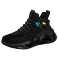 thumbnail image 1 of Safety Shoes Work Shoes Men Women Steel Toe Cap Lightweight Sporty Protective Shoes Breathable Summer 6-10.5, 1 of 7
