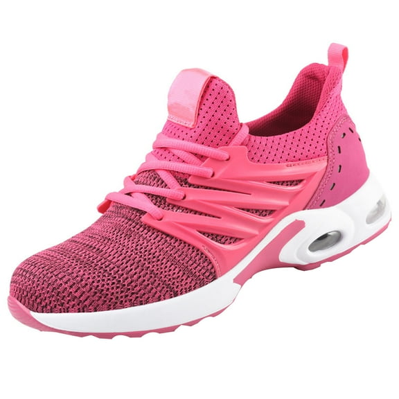 Safety Shoes Work Shoes Women's Sporty Protective Shoes Breathable Steel Toe Shoes Summer Fashion 5.5-9