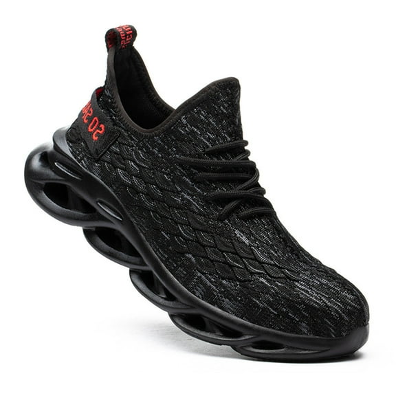 Safety Shoes for Men and Women, Air Cushion, Non-Slip, Protective Shoes, Work Shoes, Breathable Steel Toe Cap Shoes Eu 37-48