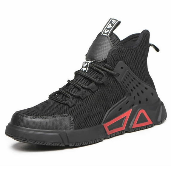 Safety Shoes for Men and Women, Lightweight, Breathable, Steel Toe Cap Shoe, Sporty, Non-Slip Eu 36-48