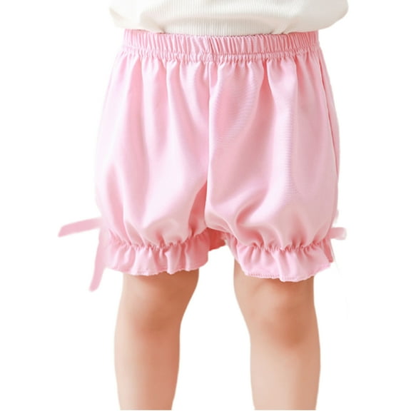 Safety Shorts Comfortable Girls Shorts Panties Ruffle Bloomers Loose Underwear Shorts Anti Exposure Safety Pants