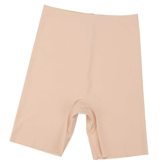 Safety Shorts High Waist Breathable Lightweight Nylon Spandex Casual Slimming Bottoming Shorts for Daily Laegsmetg