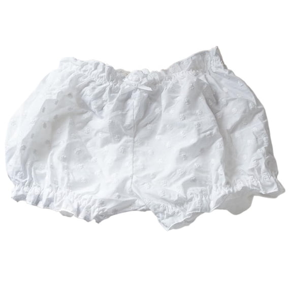 Safety Shorts Japanese Women Teen Girls Ruffled Loose Underpants Elegant Flower Pattern Pumpkin Short Pants Bloomers