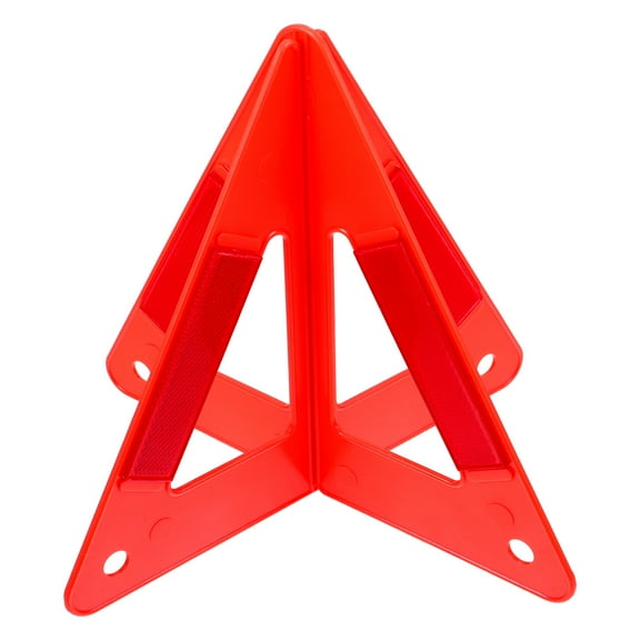 GOOHOCHY 1Set Safety Triangles Reflective Warning Signs for Car Trunks Foldable Design