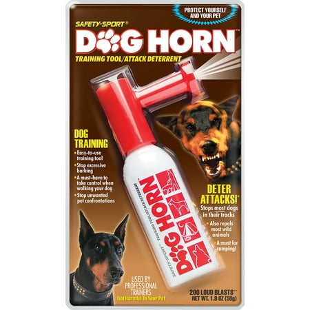 Safety-Sport Dog Horn Training Tool with Attack Deterrent