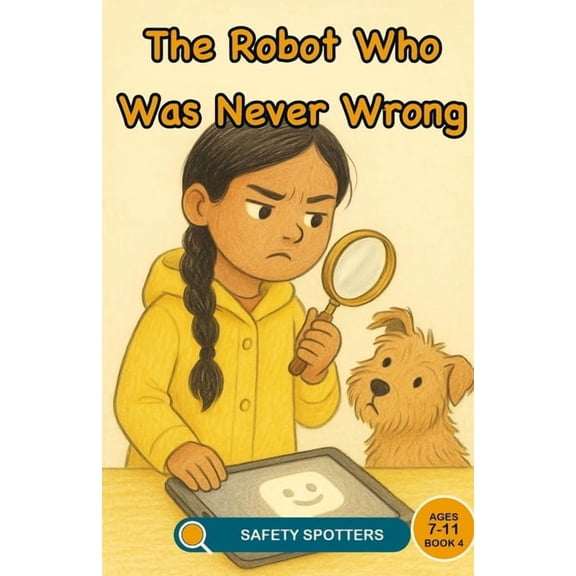 Safety Spotters The Robot Who Was Never Wrong: An AI Safety Story for Children About Confident Chatbots and Fact-Checking (Ages 7 to 11), Book 4, (Paperback)