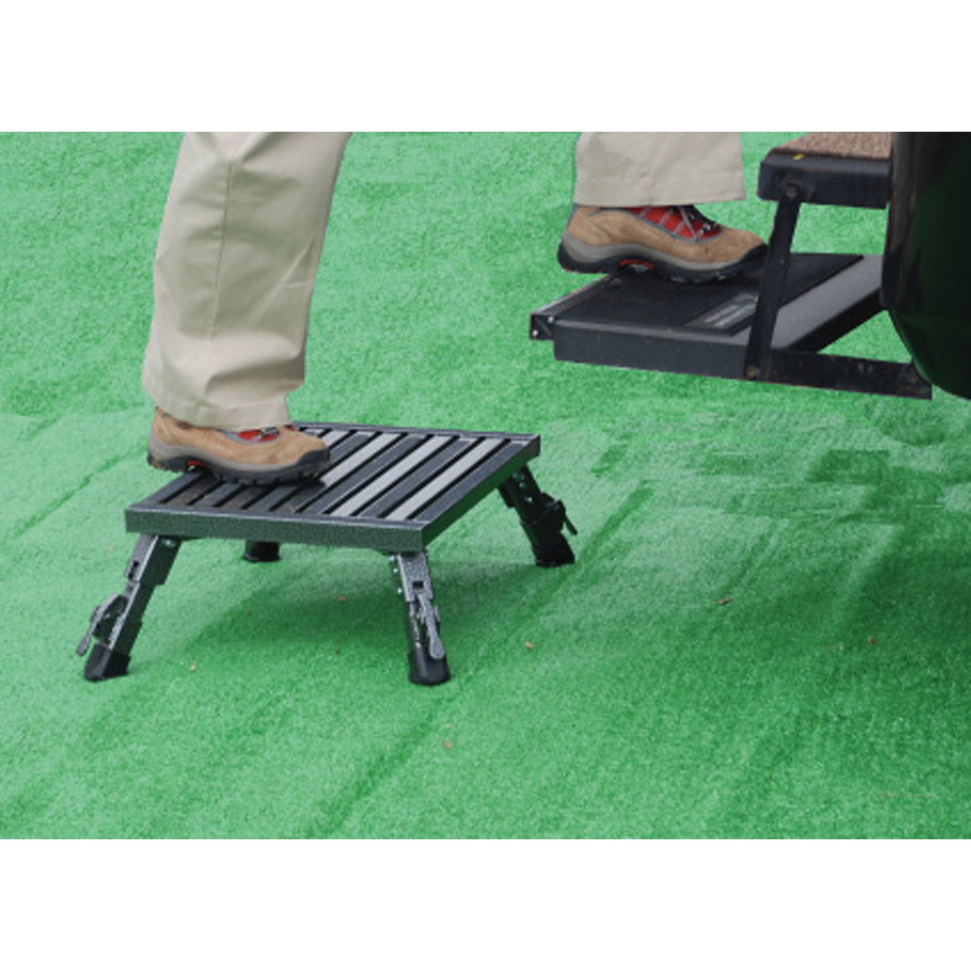 Safety Step A-10C-G Adjustable Folding Safety Step - 15