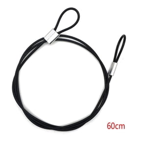 Safety Strap Stainless Steel Tether Lanyard Wrist Hand 60cm For Camera New