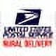 Safety Supply Mart Rural Delivery Vinyl Sign for U.S. Mail, 9" x 12" USPS Sticker Decals