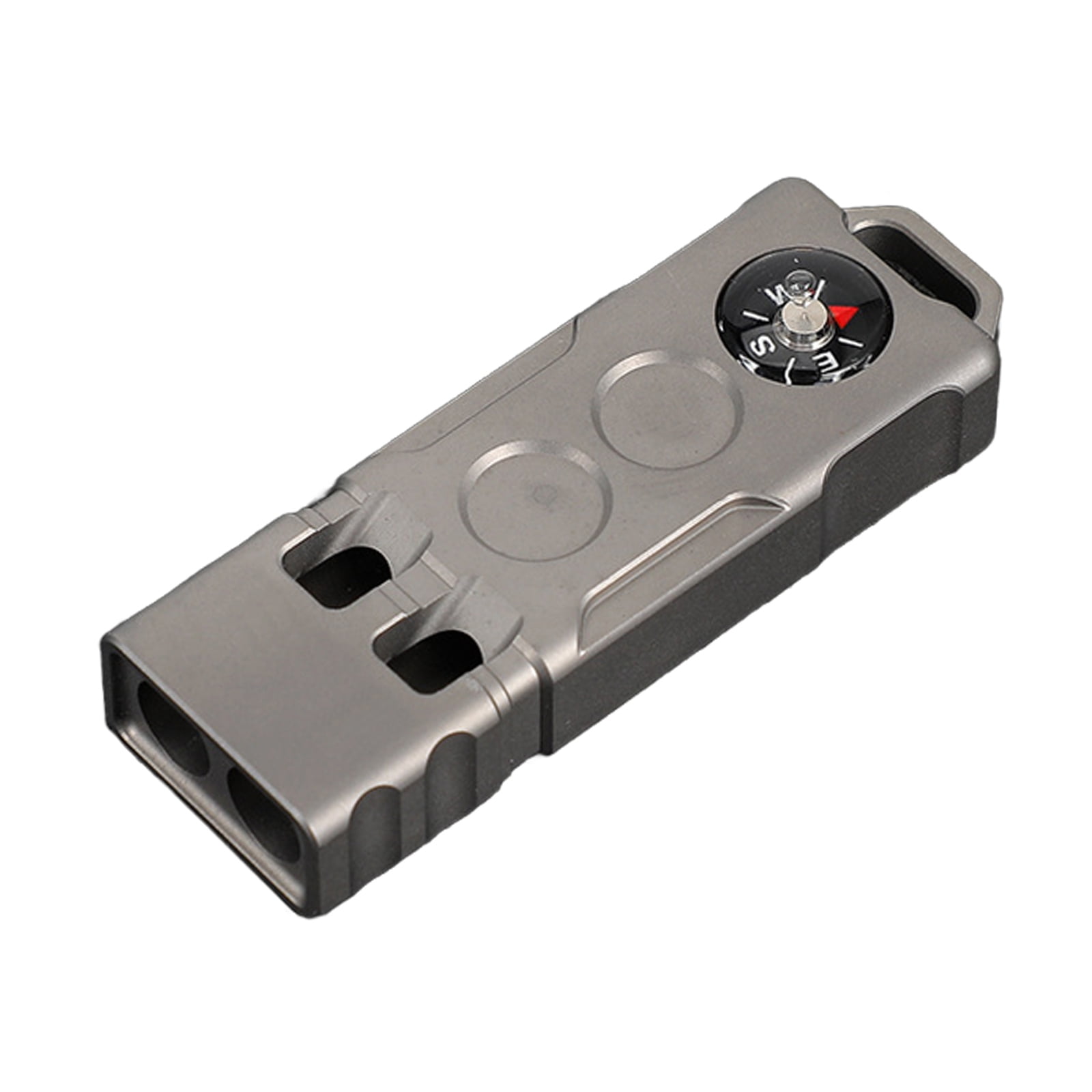 Safety Survival Double Tube Whistle Hikings Camping Training Outdoor Sports Alloys Keyring Whistle