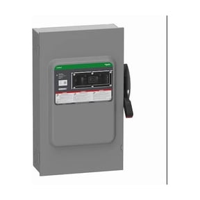 Safety Switch, Fusible, 3PST, Three Phase, NEMA 1, Indoor, Steel VH324N