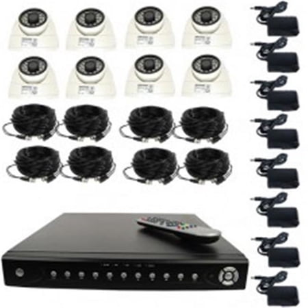 Safety Technology CS-84TB-HD High Definition 8 Channel Surveillance System with 4 TB Hard Drive