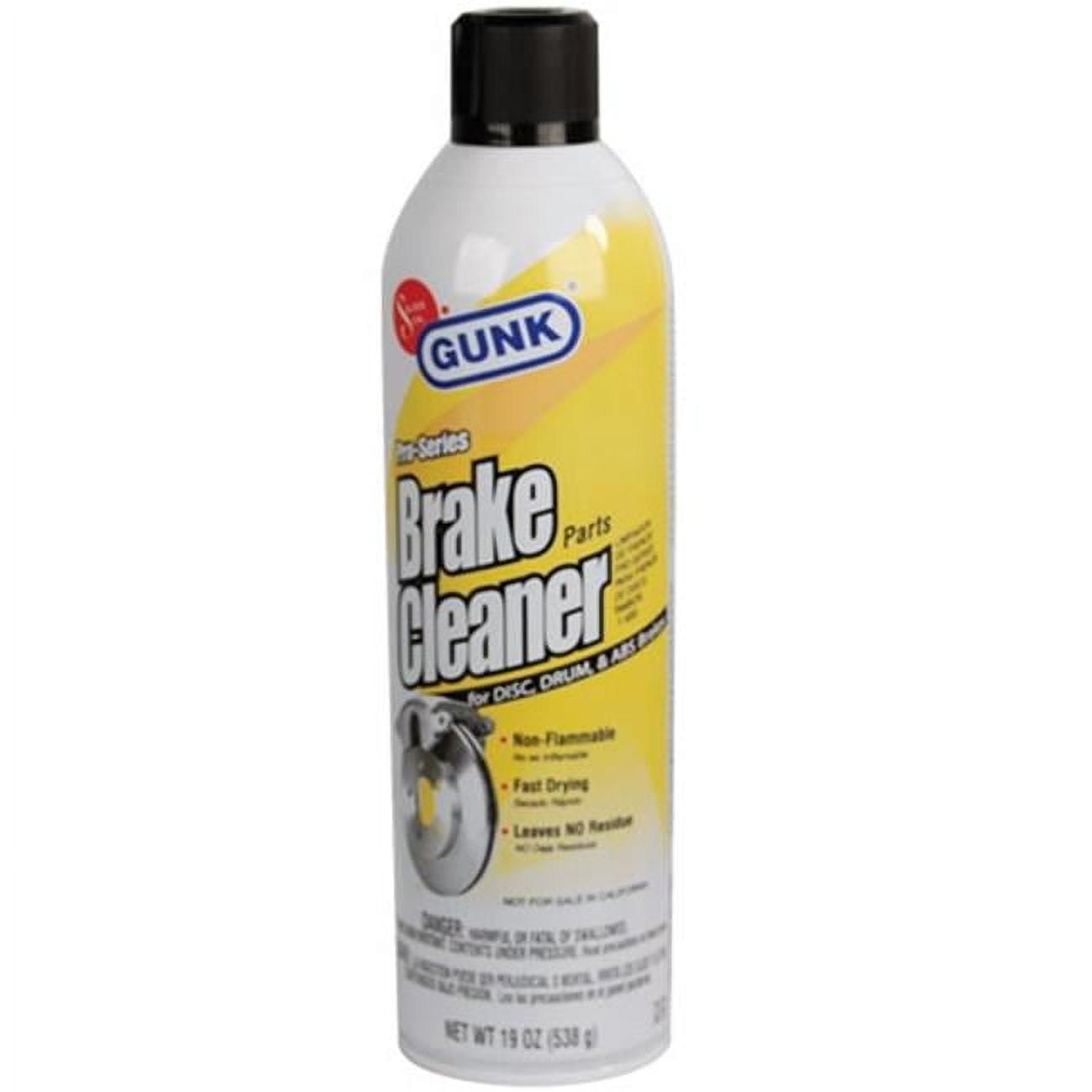 Safety Technology Gunk Brake Cleaner Diversion Safe