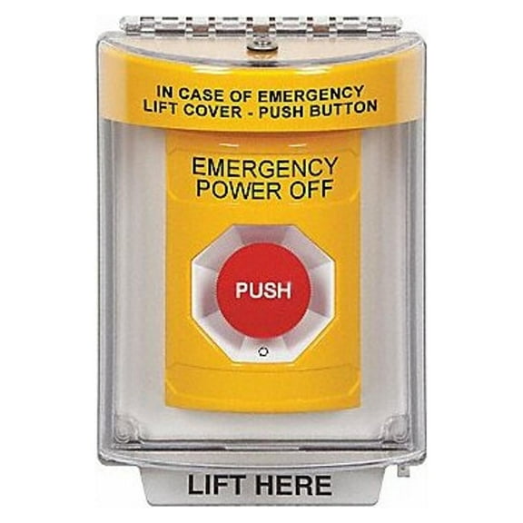 Safety Technology International Emergency Power Off Push Button SS2231PO-EN