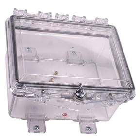 Safety Technology International Enclosure,Enclosed,Clear STI-7511A