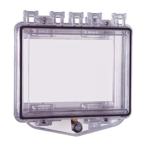 Safety Technology International Enclosure,Open,Clear,Ext. Key Lock STI-7510C