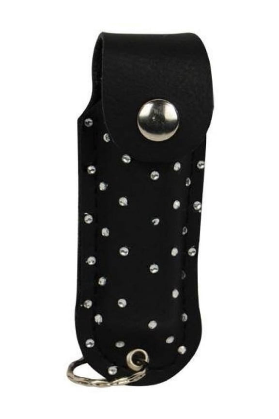 Safety Technology WF-R-BLK Wildfire 1/2 ounce with Rhinestone Leatherette Holster Black