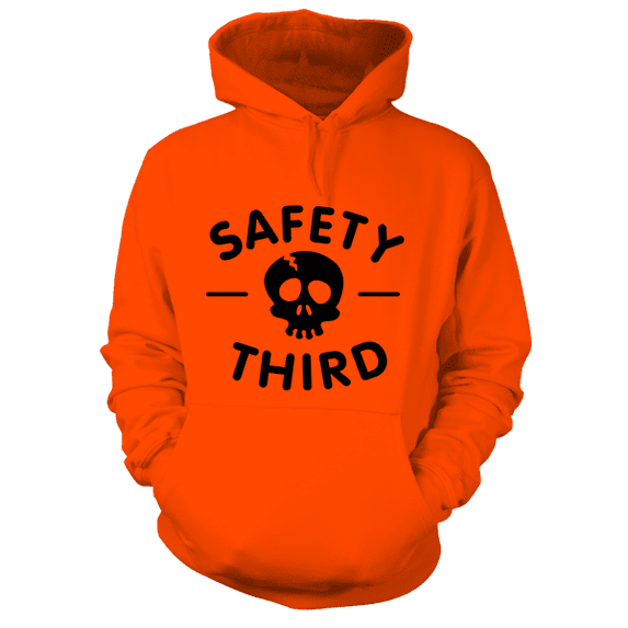 Safety Third - Safety Orange Hi Vis Hoodie