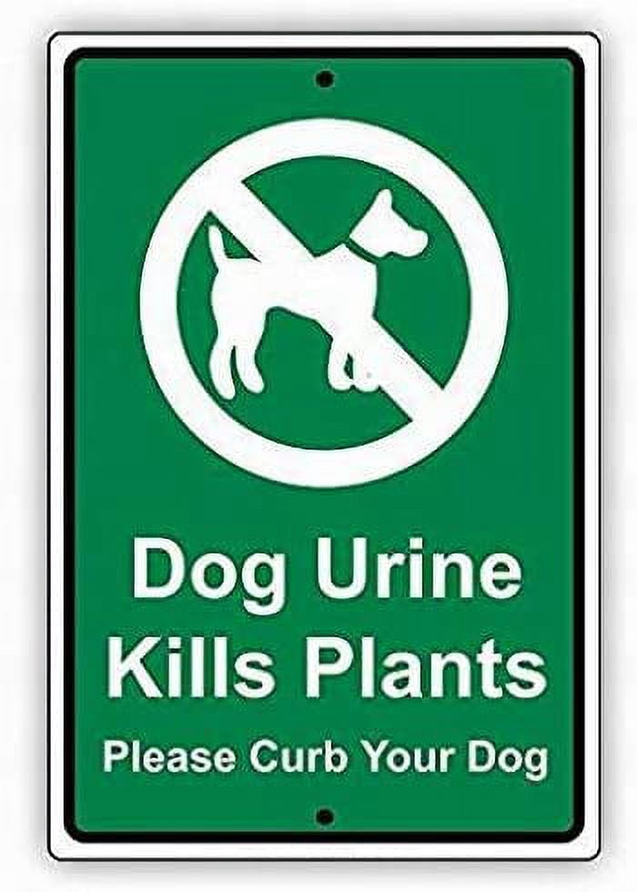 Please Curb Your Dog Yard Sign - Save 10% Online