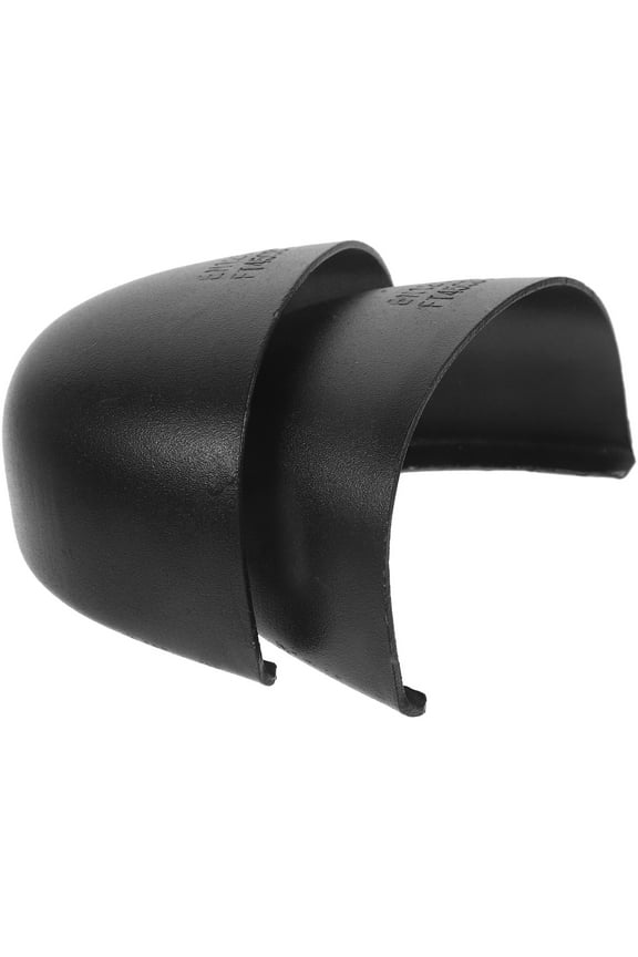 Any Shoe Toe Covers Steel Black 1 Pair