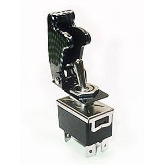 Safety Toggle Switch DPST 20 Amp " Carbon"