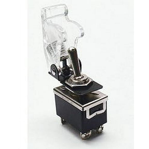 Safety Toggle Switch DPST 20 Amp "Transparent"