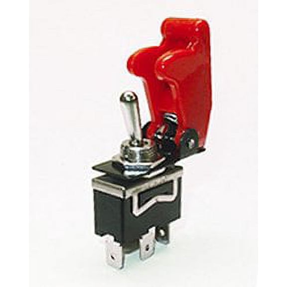 Safety Toggle Switch SPDT 20 Amp"Red"