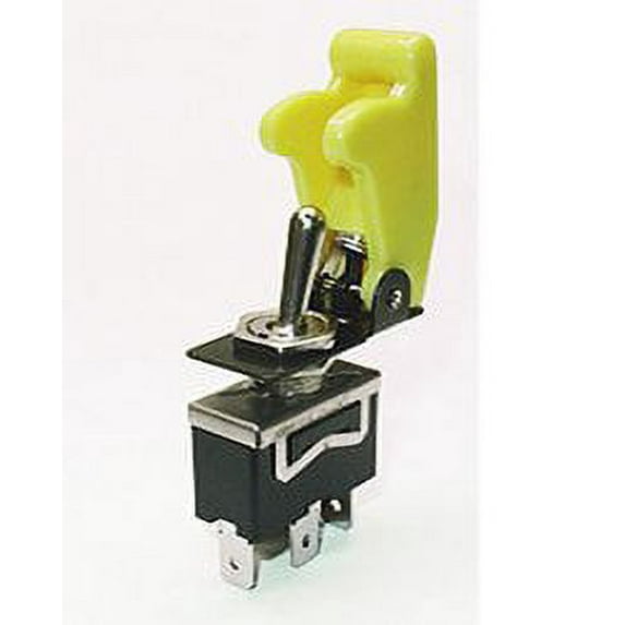 Safety Toggle Switch SPDT 20 Amp "YELLOW"