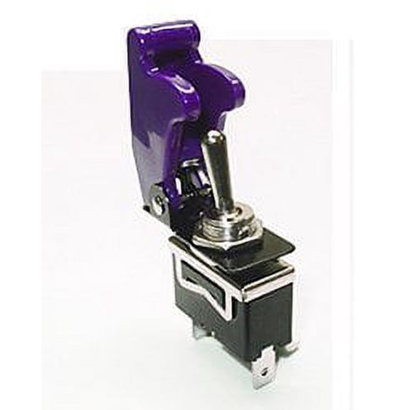 Safety Toggle Switch SPST 20 Amp "Purple"