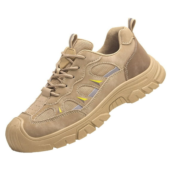 Safety Trainers Men Safety Shoes Steel Toe Cap Trainers Women Lightweight Work Shoes Non Slip Breathable Work Trainers