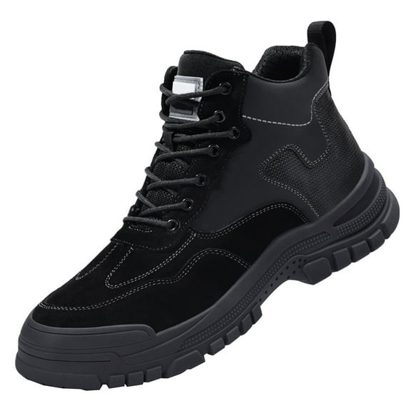 Safety Trainers Men Steel Toe Cap Trainers Lightweight Safety Shoes Women Work Boots Non-Slip Breathable Work Shoes