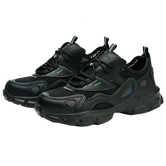Safety Trainers Men Steel Toe Cap Trainers Safety Shoes for Women Lightweight Non-Slip Work Boots Breathable Industrial Protective