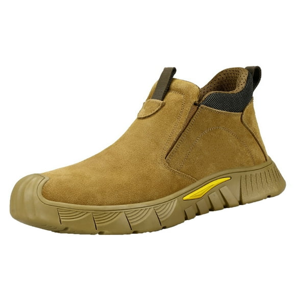 Safety Trainers Men Steel Toe Cap Trainers Women Lightweight Comfortable Safety Shoes Industrial Work Shoes Puncture Proof