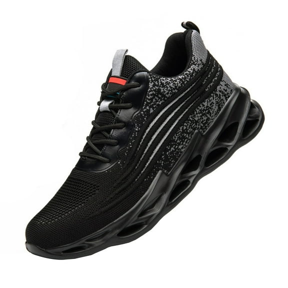 Safety Trainers Men Steel Toe Cap Trainers Women Lightweight Safety Shoes Puncture Proof Industrial Work Shoes Comfortable