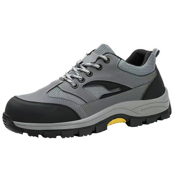 Safety Trainers Men Steel Toe Cap Trainers Women Safety Shoes Puncture Proof Industrial Work Shoes Lightweight Comfortable