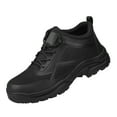 thumbnail image 1 of Safety Trainers Men Women Safety Shoes Lightweight Steel Toe Cap Trainers Breathable Work Shoes Non Slip Work Trainers Black, 1 of 7