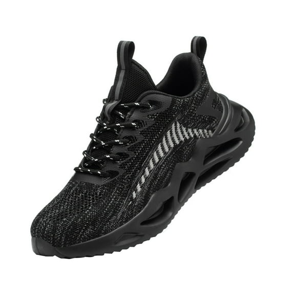 Safety Trainers Men Women Safety Shoes Lightweight Steel Toe Cap Trainers Non Slip Work Shoes Breathable Work Trainers 5-11